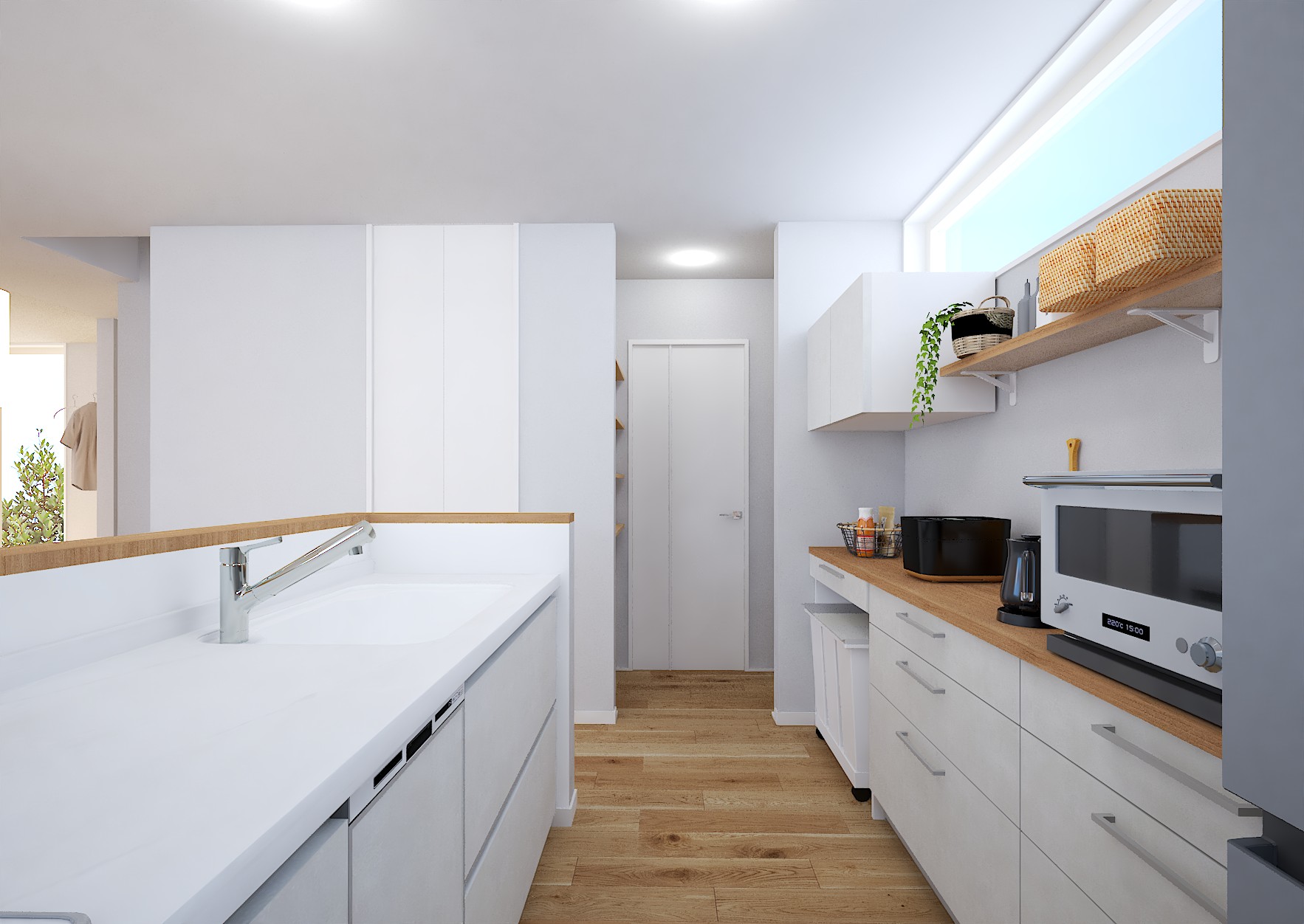 ■内観イメージ（キッチン・パントリー）