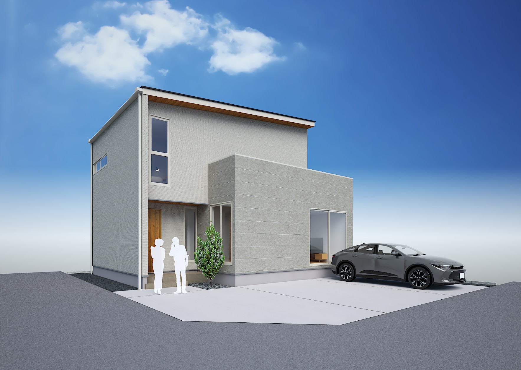 外観イメージ（南側）