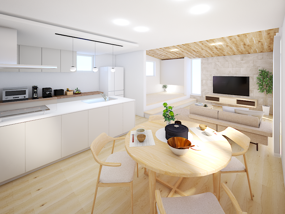 「１階完結」の平屋ライクな暮らし