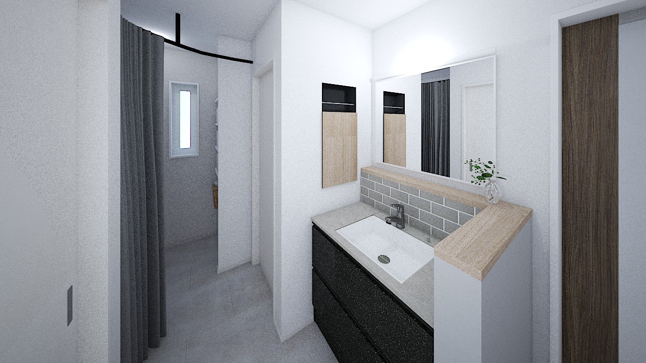 内観イメージ（洗面コーナー）
オシャレな造作洗面台