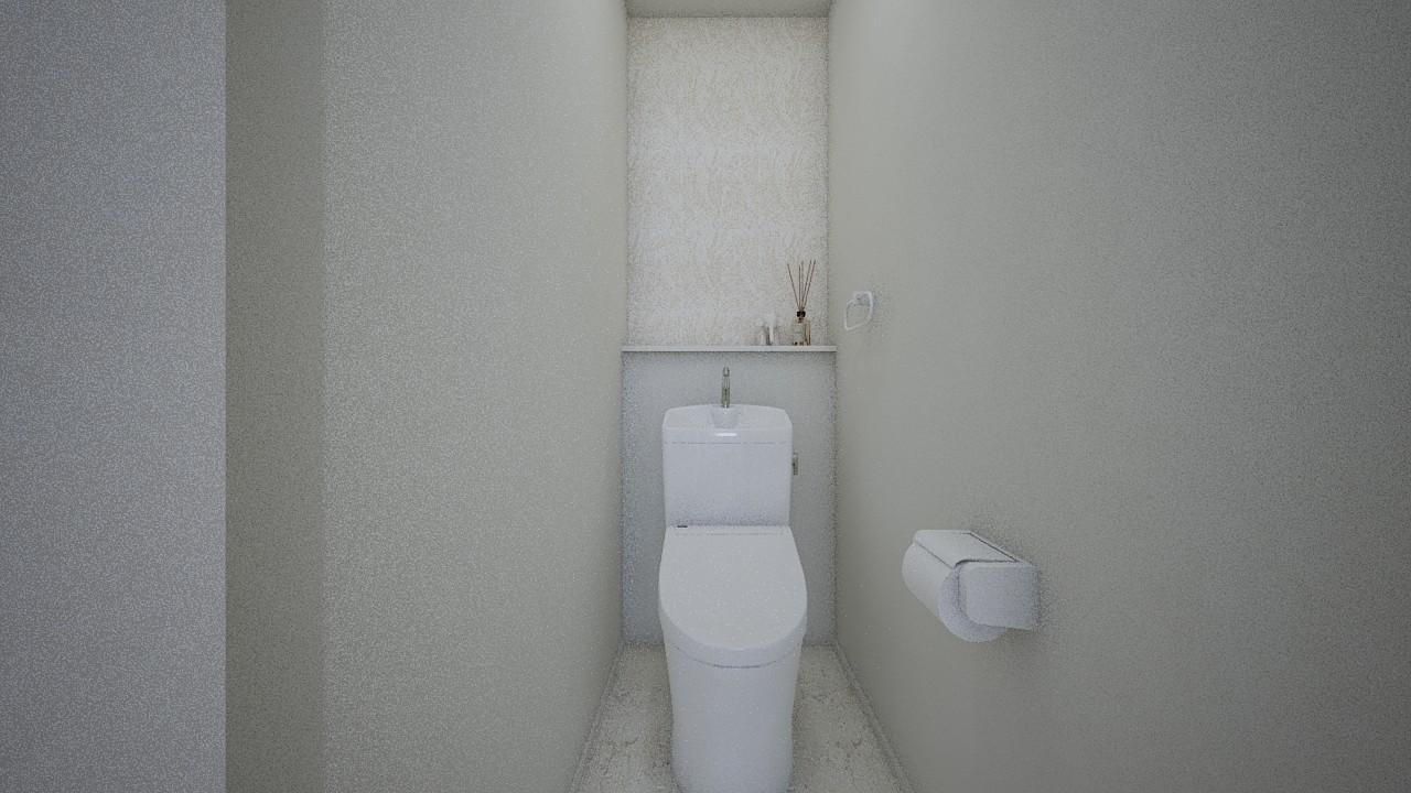 内観イメージ（２階トイレ）
※温水洗浄便座タイプ