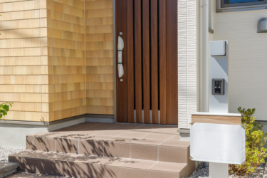 北玄関の平屋間取り事例【北向きの玄関の間取り図・LDK・坪数】