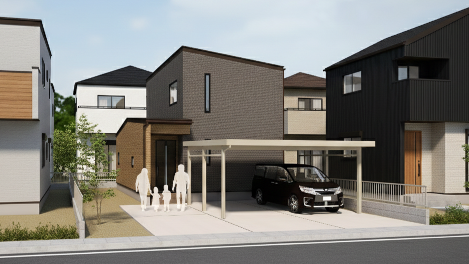 家族のつながりを感じる、のびのび暮らせる住まい（長岡市曲新町）