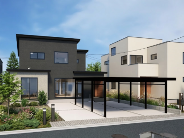 吹抜けリビングを中心に家族がつながる住まい（長岡市悠久町）