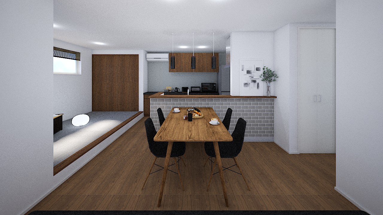 内観イメージ（ダイニング・キッチン）