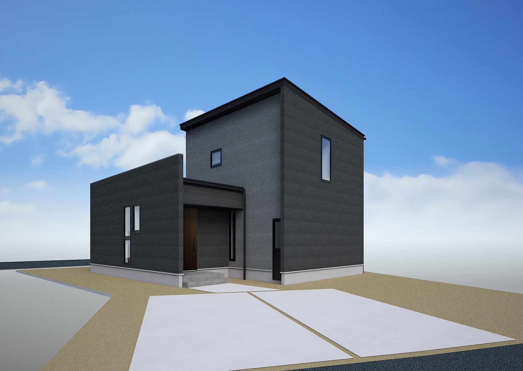 外観イメージ（北東側）