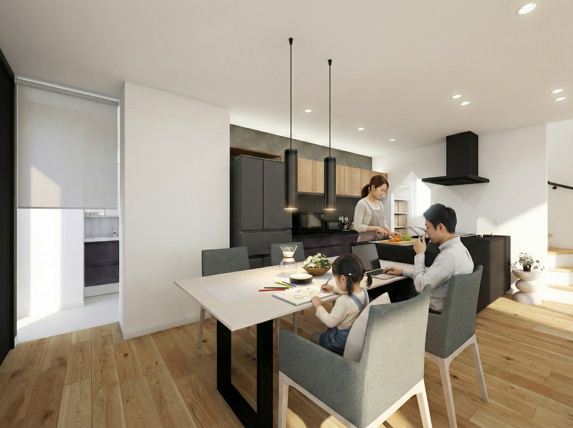 内観イメージ（ダイニング・キッチン）