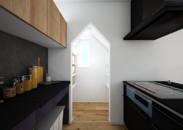 観イメージ（パントリー）