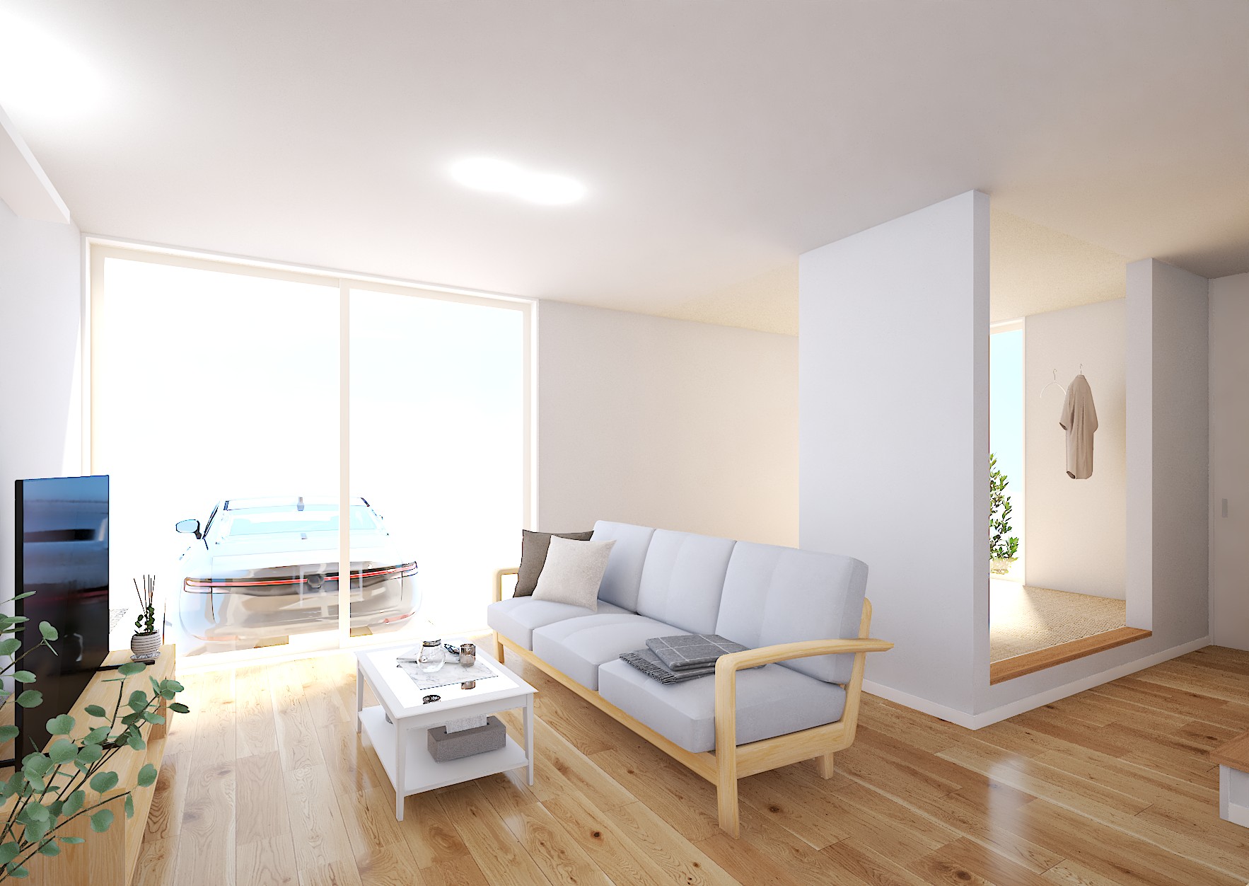 ■内観イメージ（リビング）