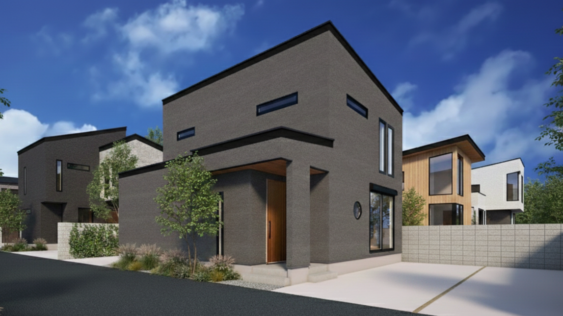 家族が繋がる、丸窓のある家（深谷市岡）