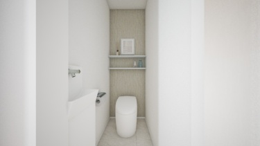 内観イメージ（１階トイレ）
※タンクレスタイプ