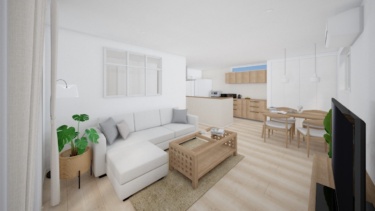 内観イメージ（ＬＤＫ）
※家具・小物などはイメージです。