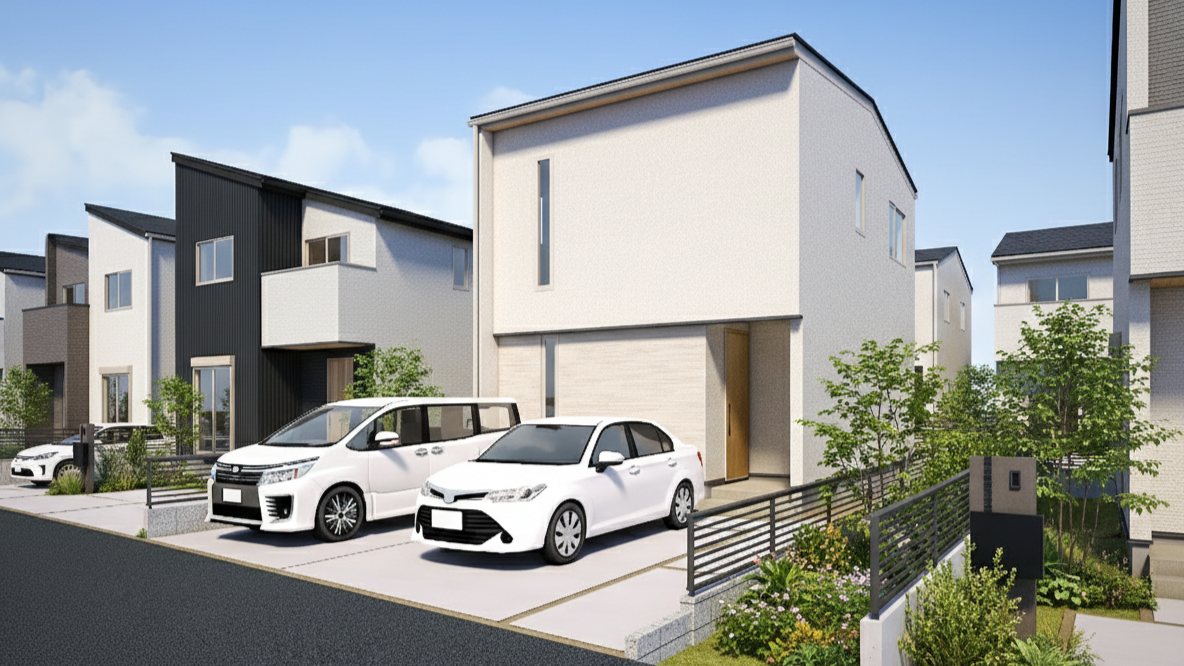 家族のつながりを感じやすく、自然と会話が生まれるサイズ感。２５坪の住まい（新潟市西区ときめき西）