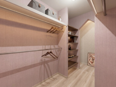 整理整頓をスマートにする、充実の収納