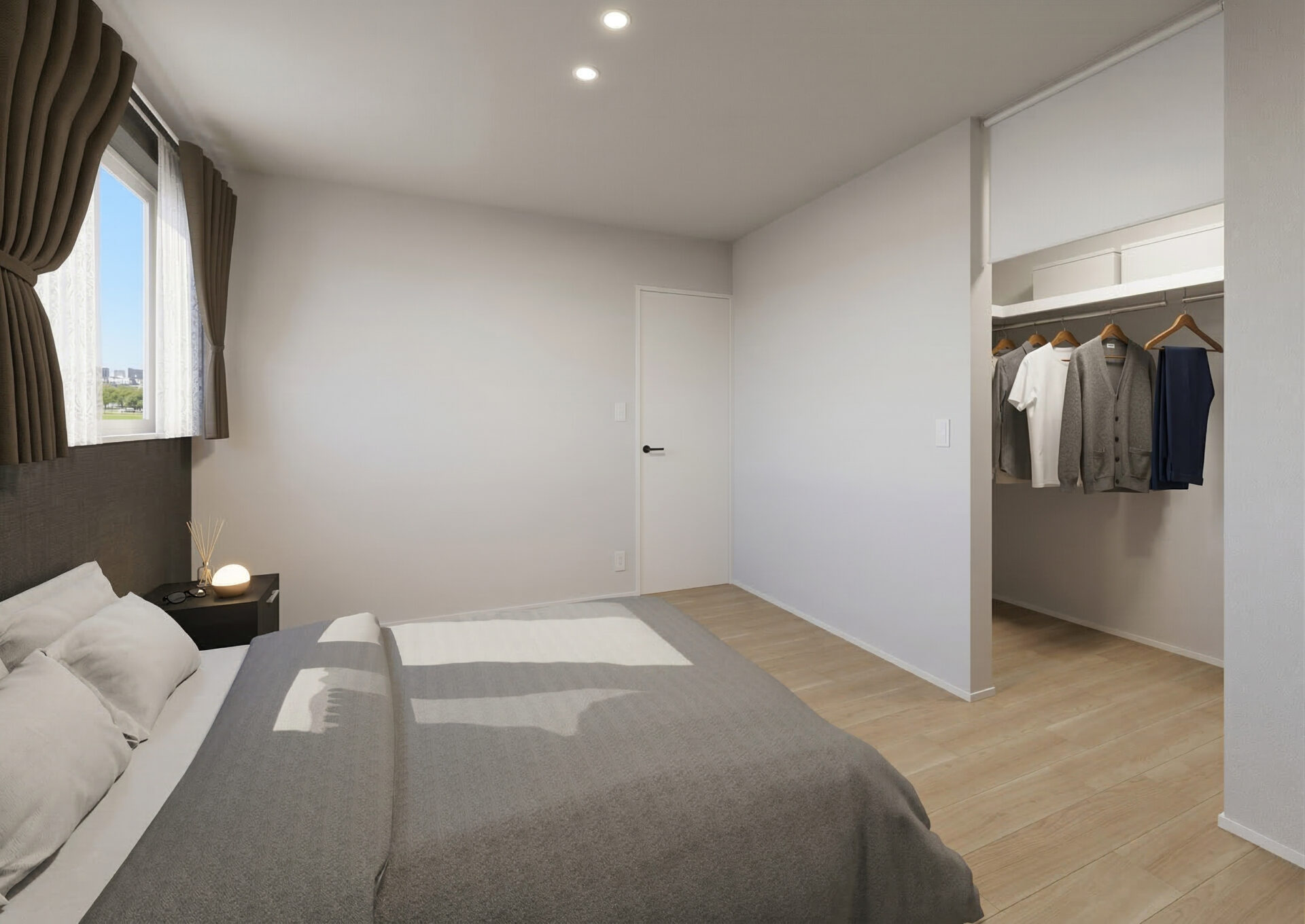 ■内観イメージ（主寝室・ＷＩＣ）