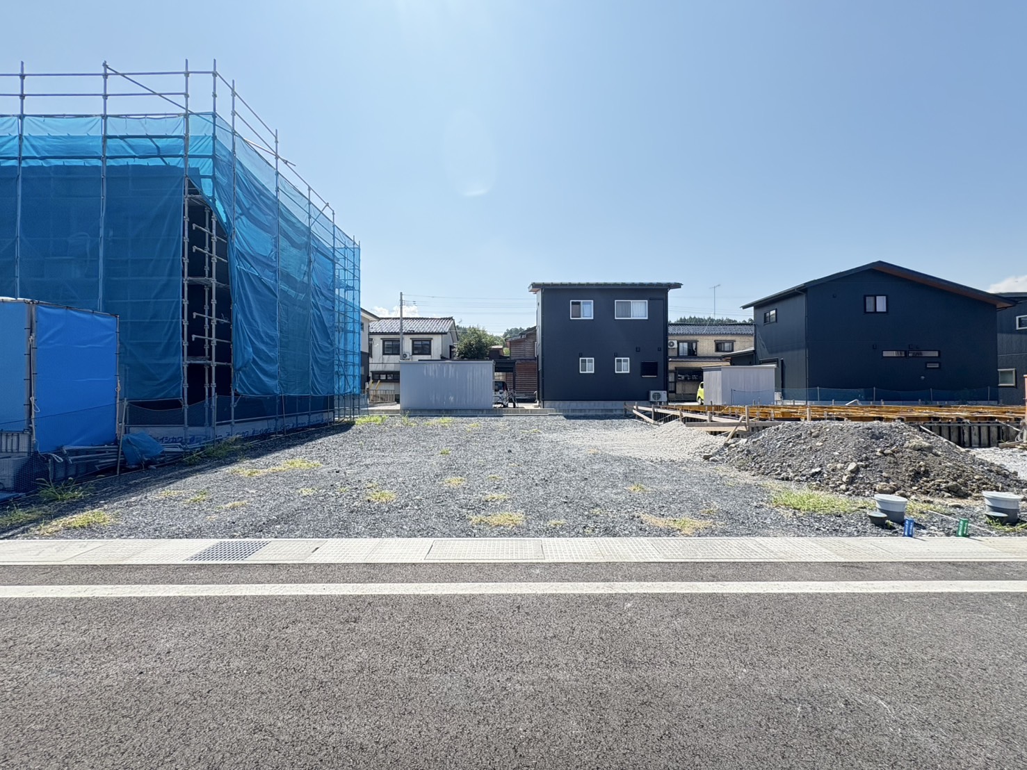 現地土地画像（正面）
※２０２５年８月撮影