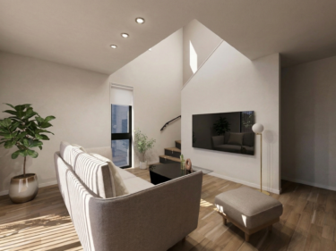 ■内観完成イメージ（リビング）