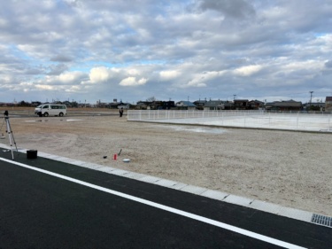 ■現地土地画像（南西側より）

※２０２５．１２月撮影