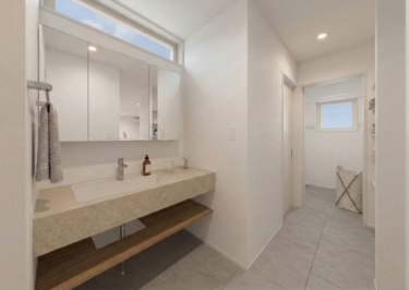 内観イメージ（洗面コーナー・サンルーム）