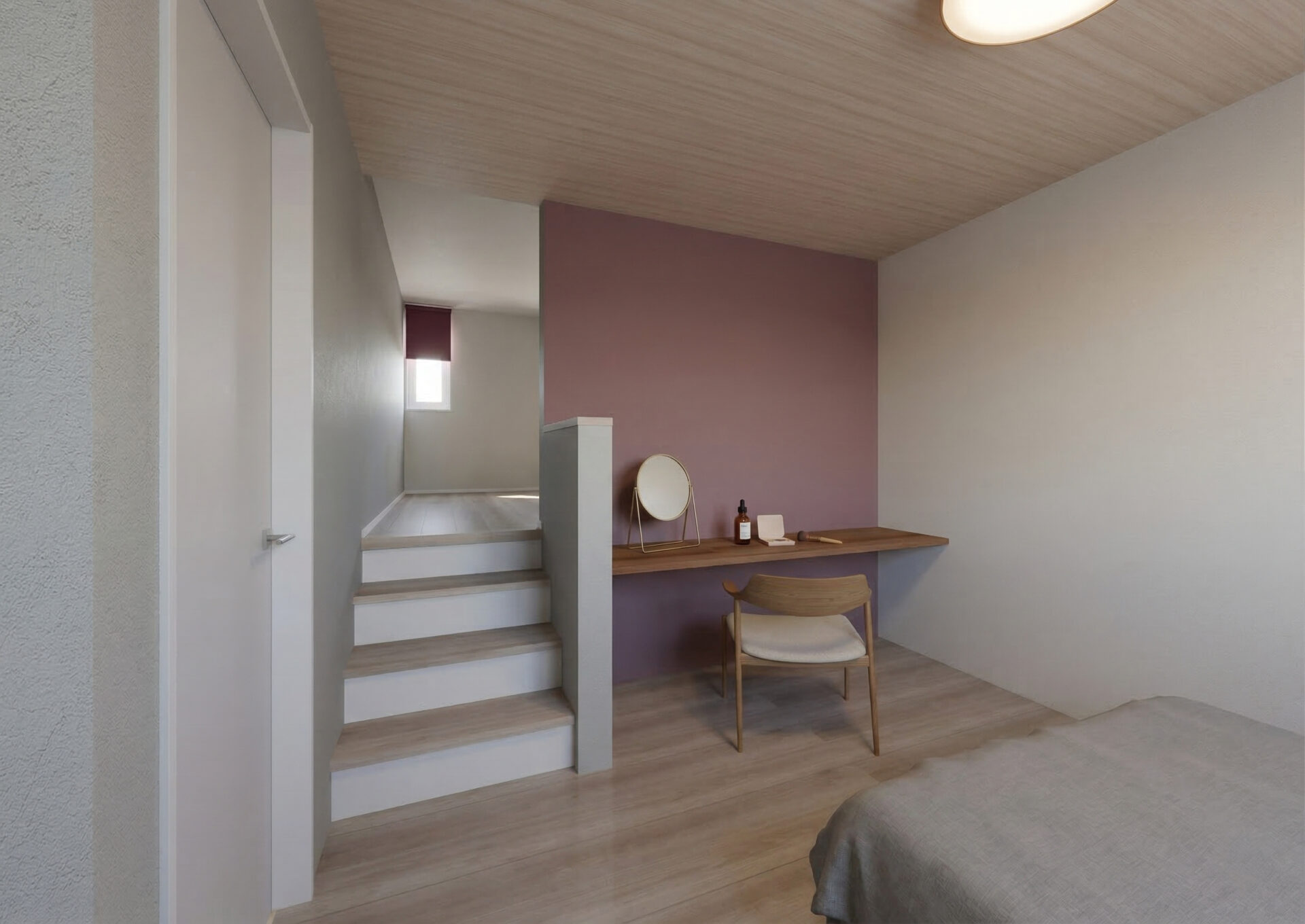 ■内観イメージ
（寝室の中にあるスキップフロア収納）