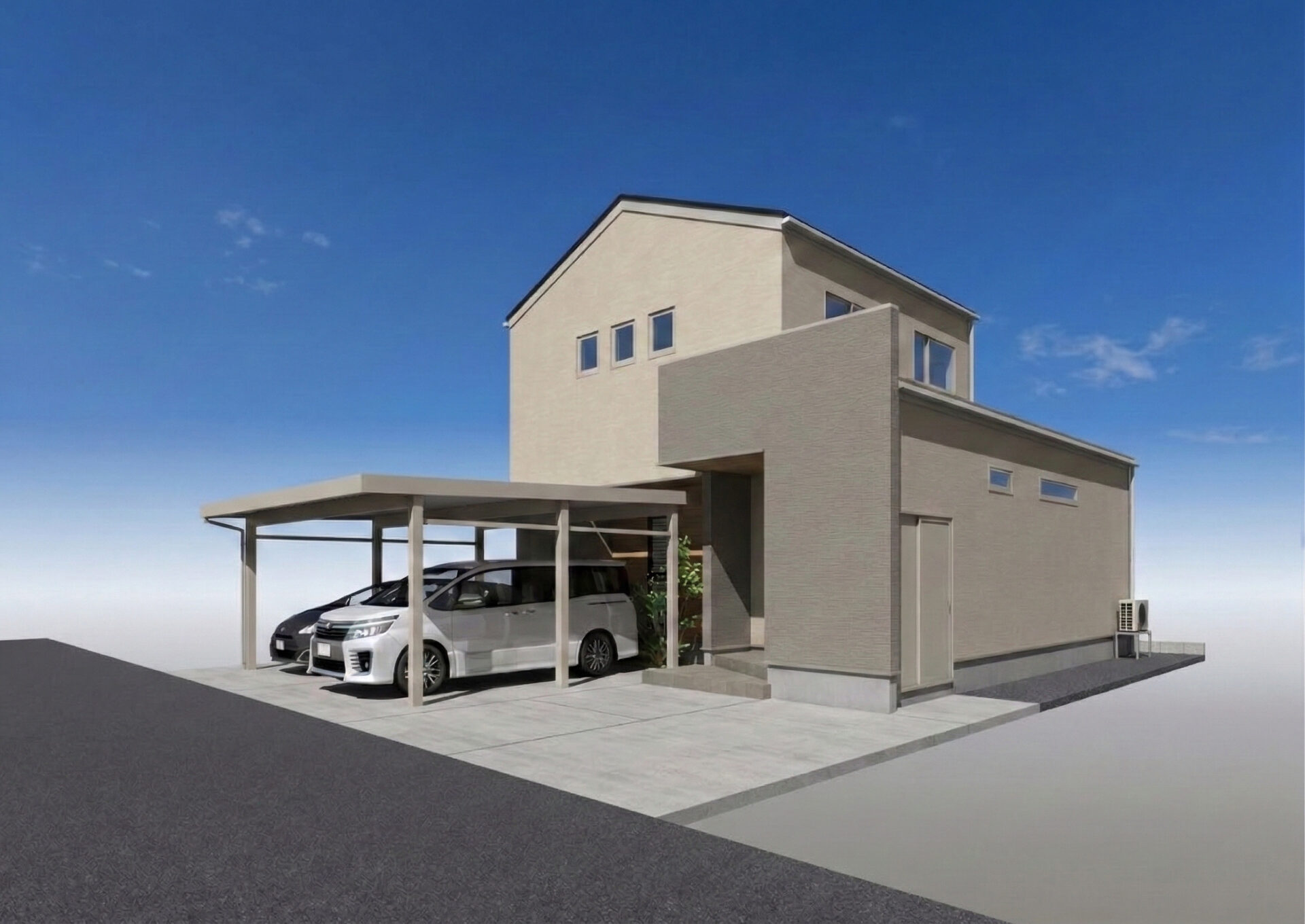 外観イメージ（西側より）