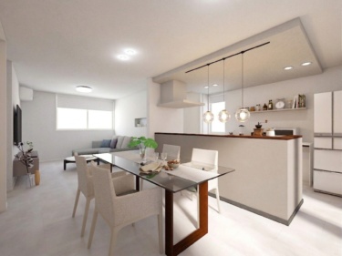 ■内観イメージ（ダイニング・キッチン）