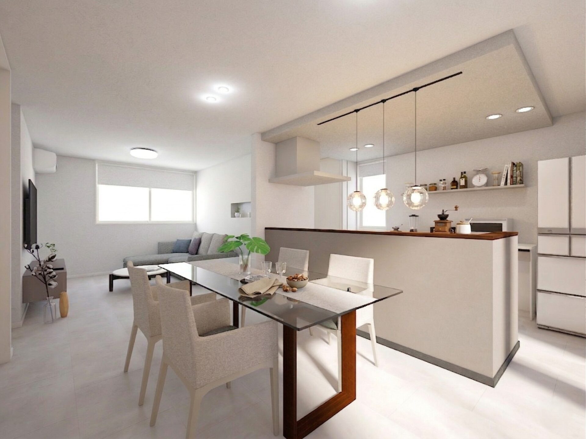 ■内観イメージ（ダイニング・キッチン）