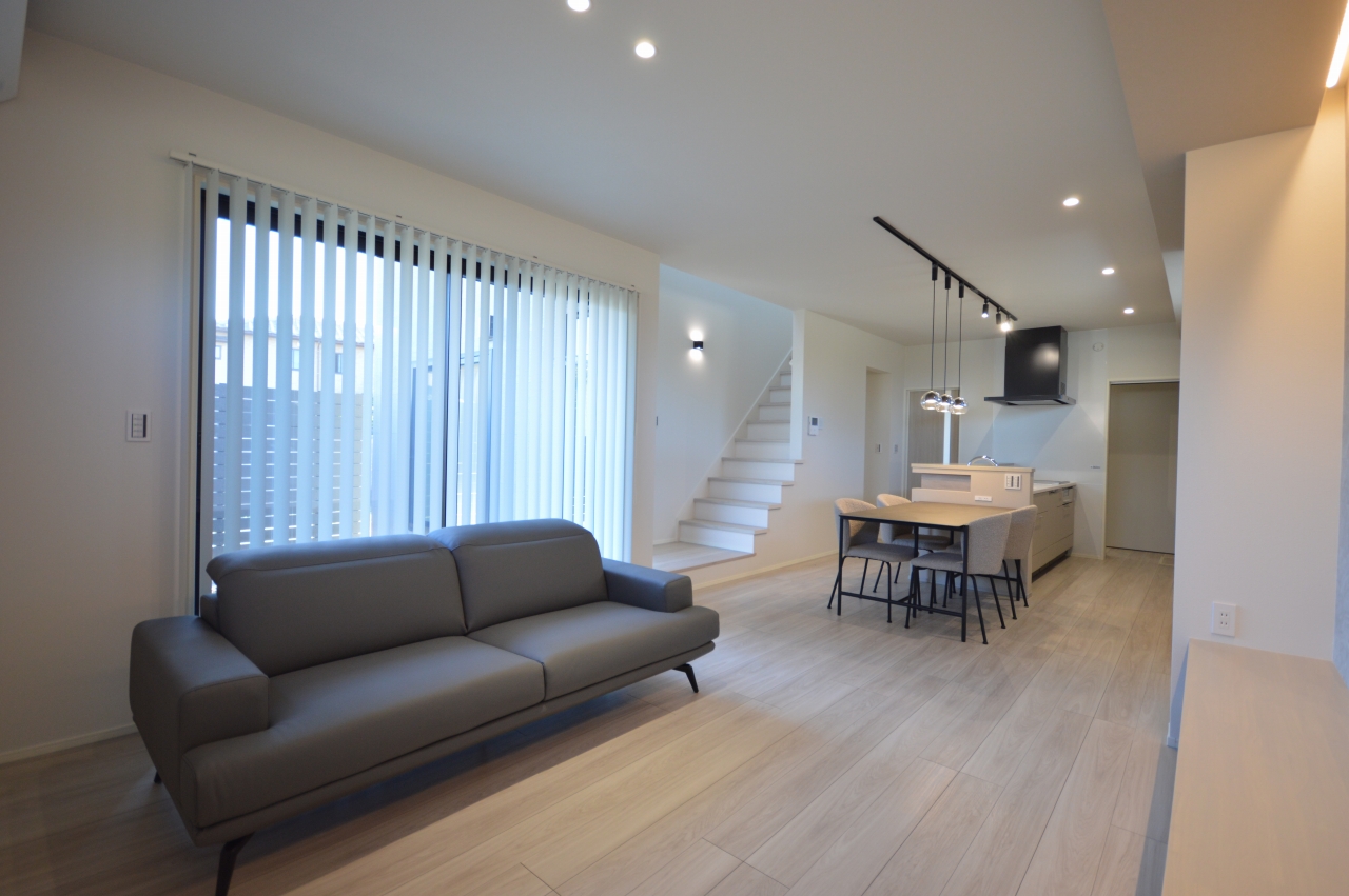 【1階寝室で半平屋生活の家】LDK