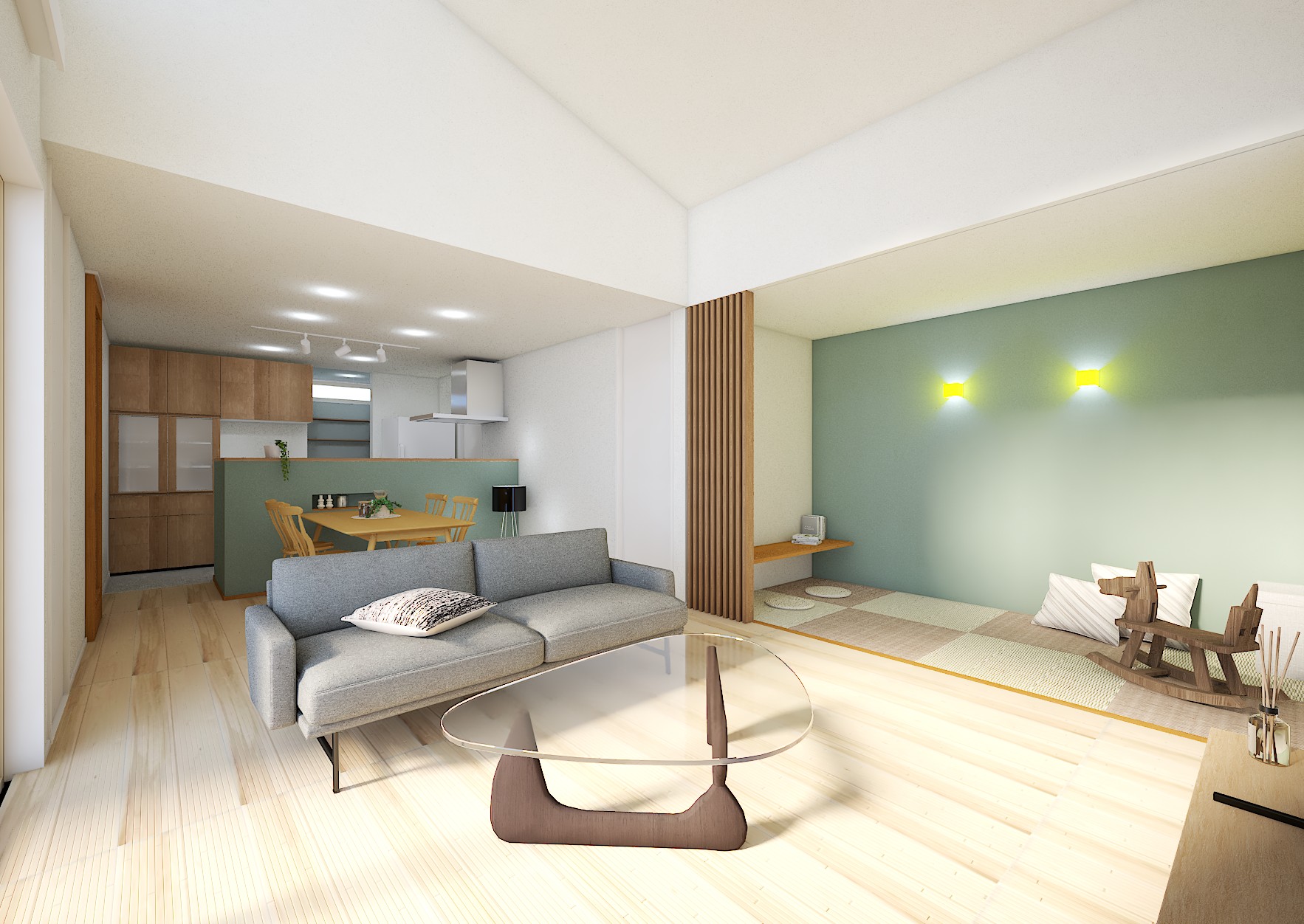 開放感×家事ラク動線！「好き」を詰め込んだ趣味室のある住まい