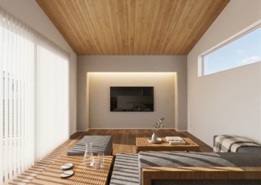 内観イメージ（リビング／正面）