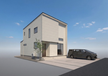 ■外観イメージ（南西側より）