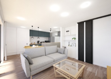 ゆとりを感じる、上質な寛ぎのＬＤＫ