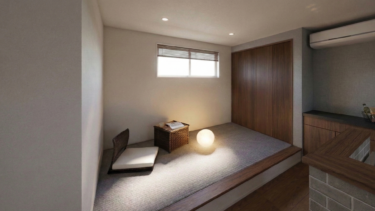 キッチンからも目が届く配置で、お子様の遊び場や家事の合間の休憩に最適