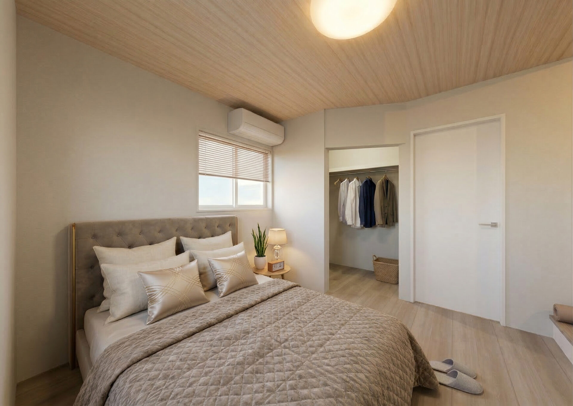 ■内観イメージ（主寝室・ＷＩＣ）