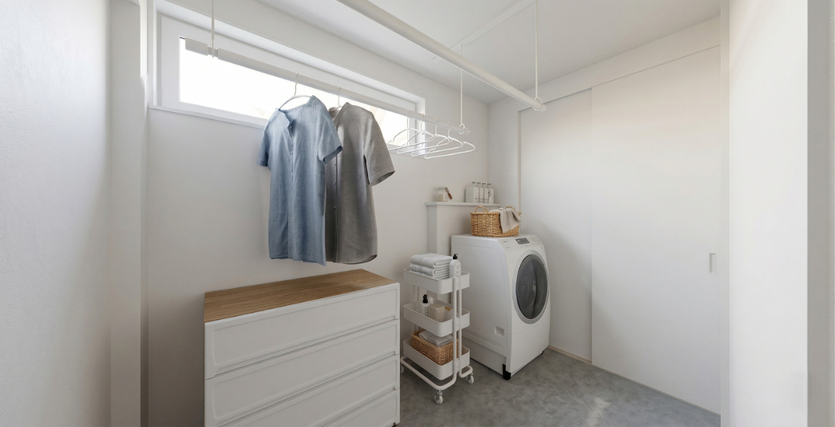 内観イメージ（脱衣室・サンルーム）