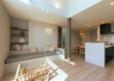 ■内観イメージ（ＬＤＫ）

※掲載のＣＧパースは完成イメージのため、実際の仕様・色味等とは異なる場合があります。