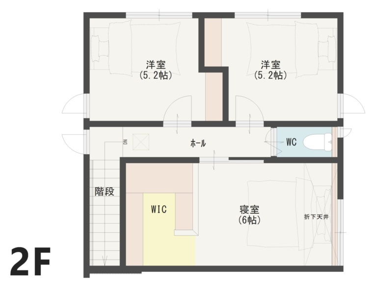 2階 間取り図