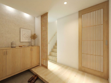 ■内観イメージ（玄関）