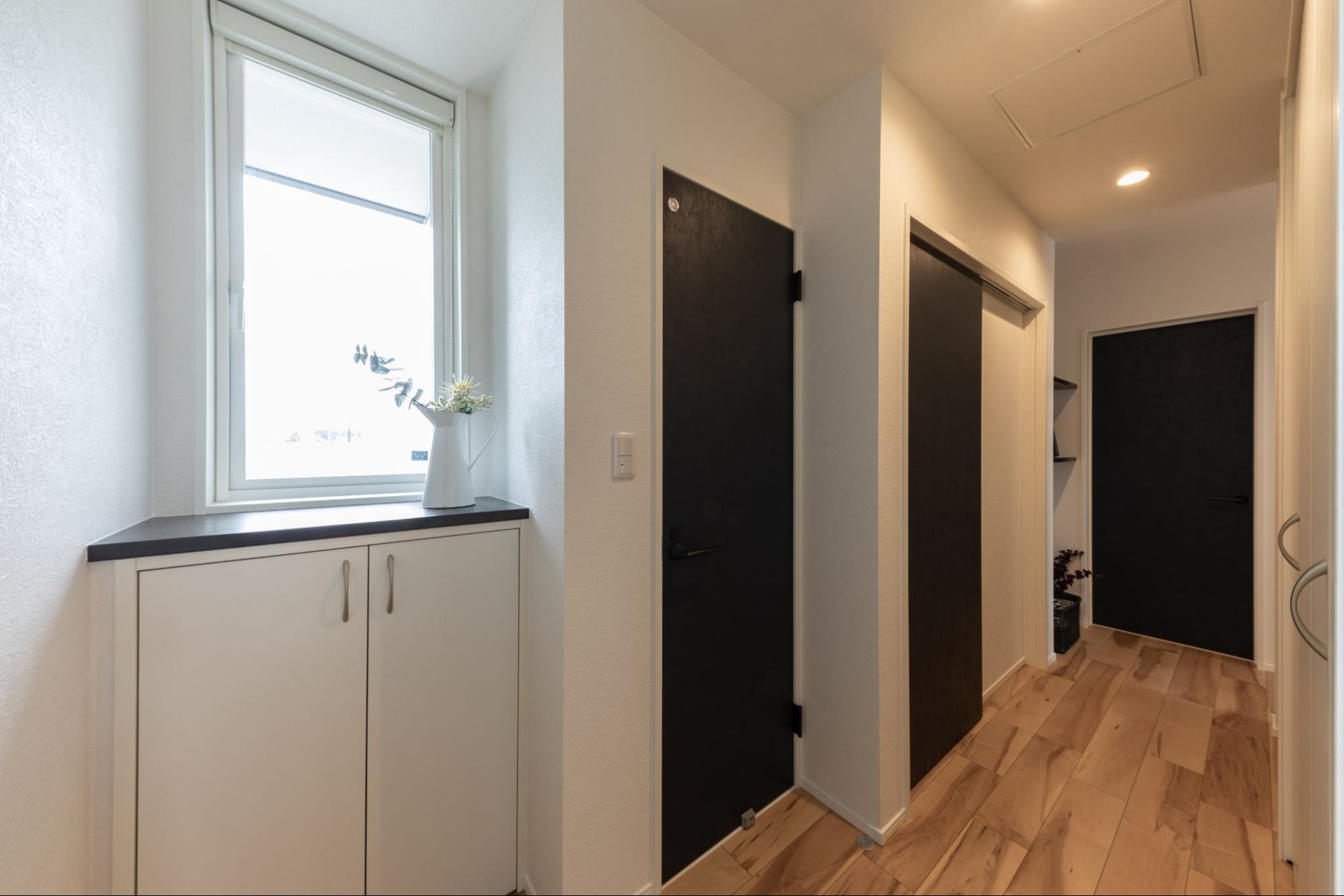 新潟県の施工事例の廊下