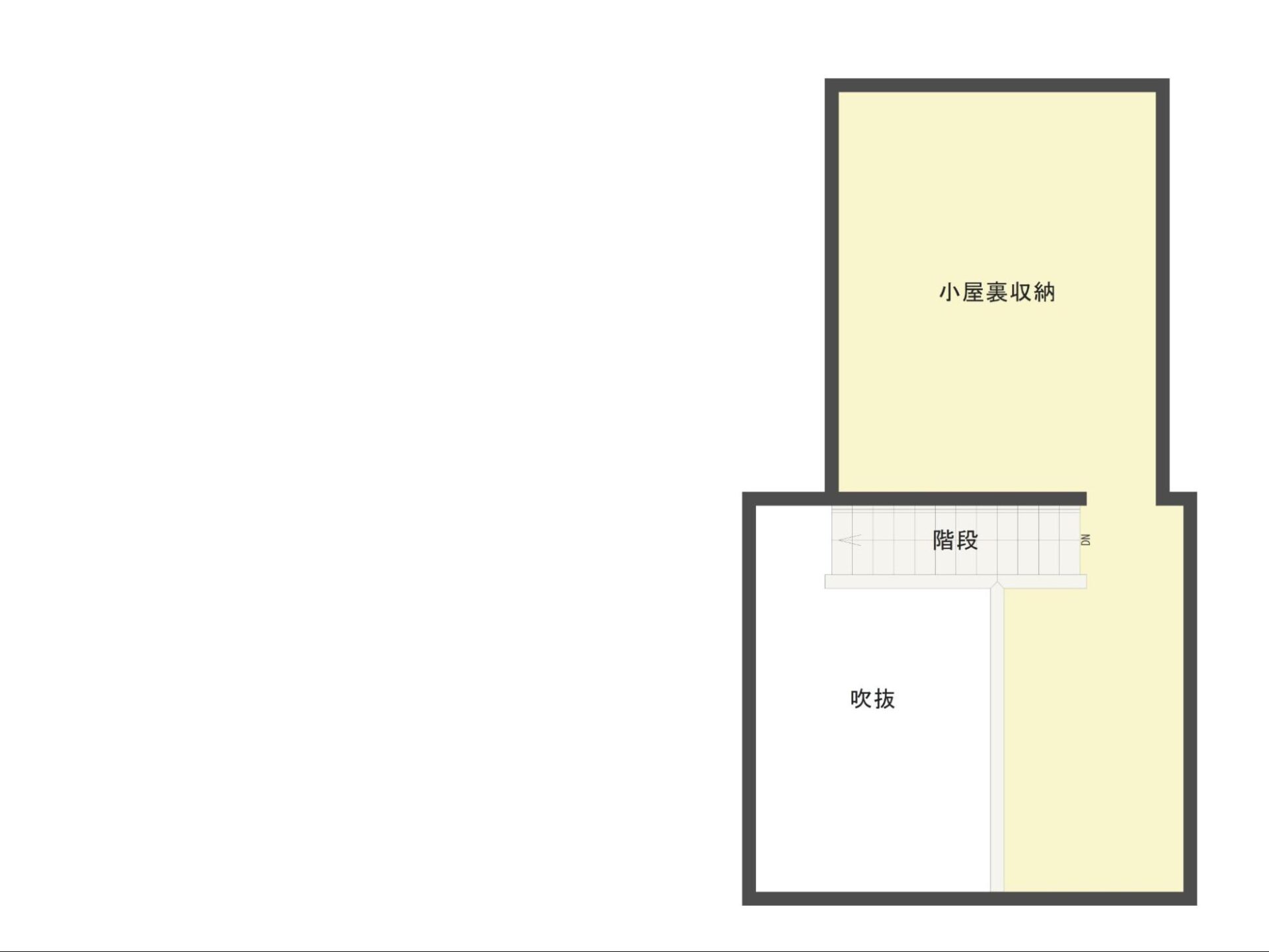 新潟県の施工事例の間取り