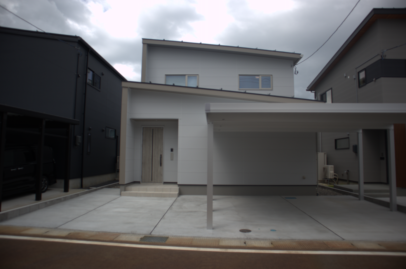 新潟県の施工事例の外観