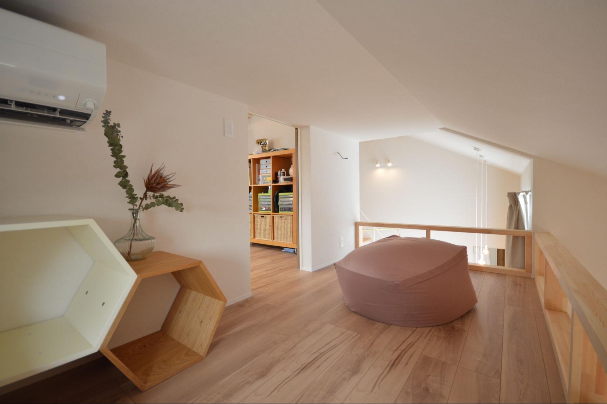 富山県の施工事例　小屋裏収納