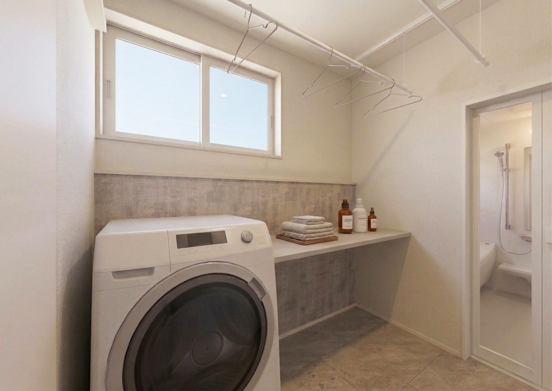 ■内観イメージ（脱衣・ランドリールーム）