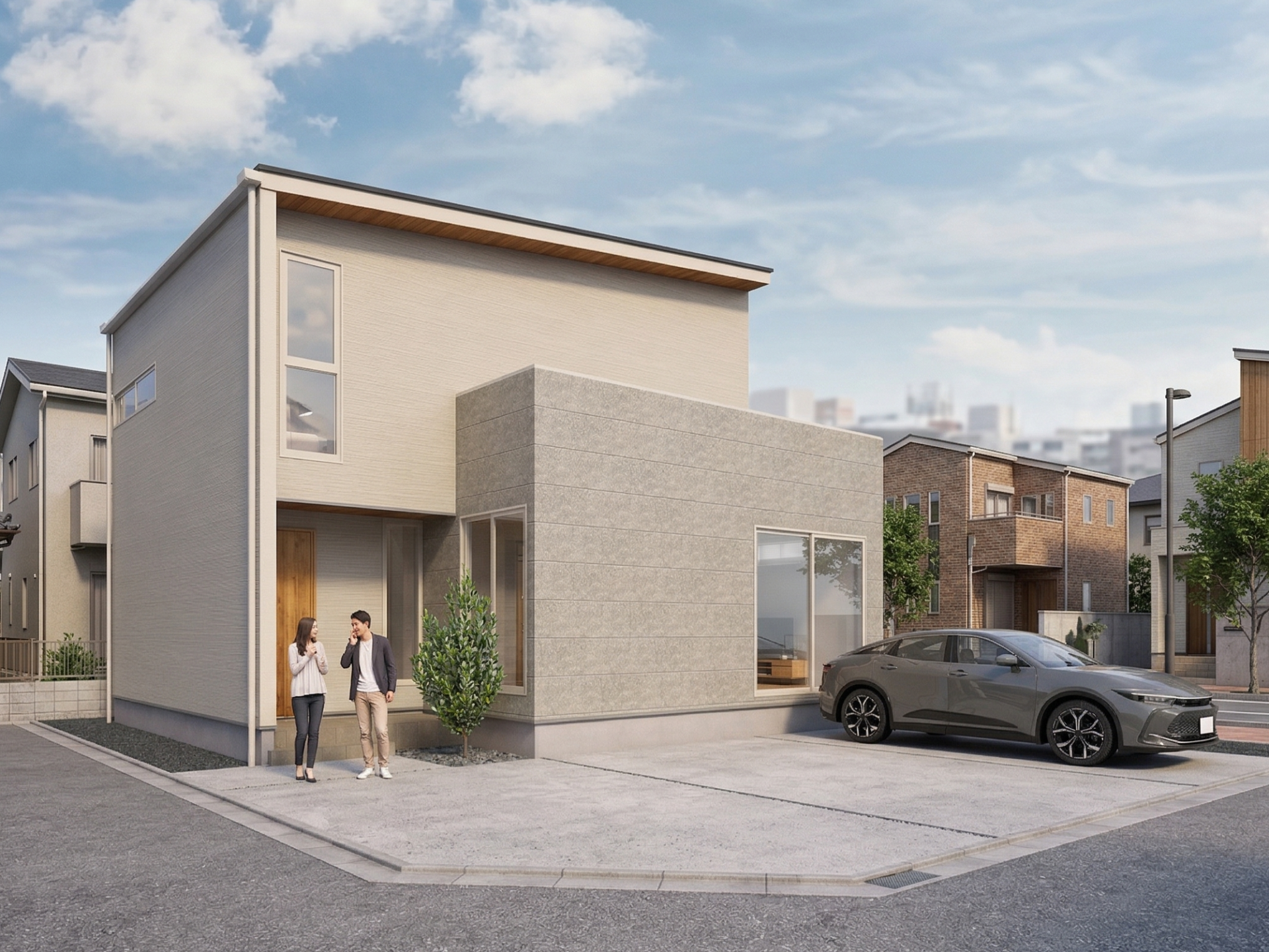 ゆとりと余白のある暮らしを叶える、家族想いの３６坪の家（新発田市東新町）