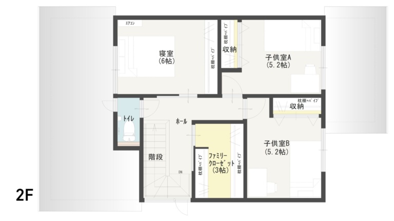 ２階 間取り図
