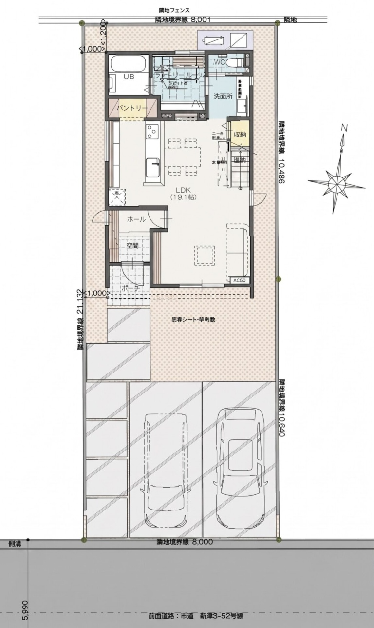 建物配置図