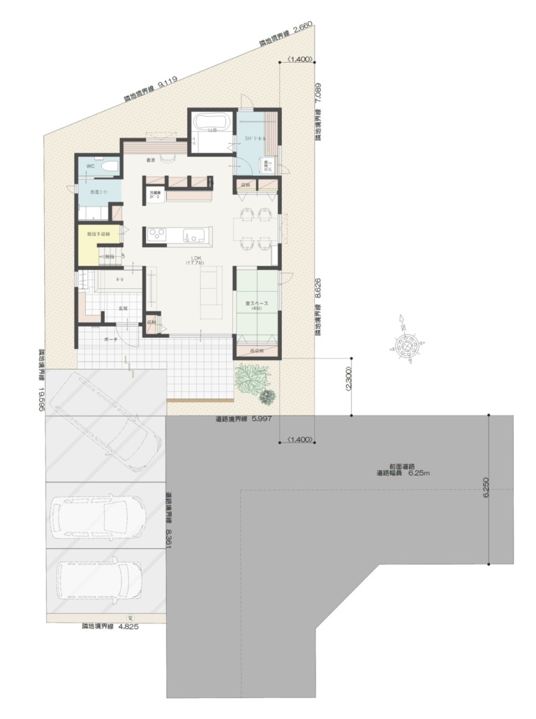 建物配置図