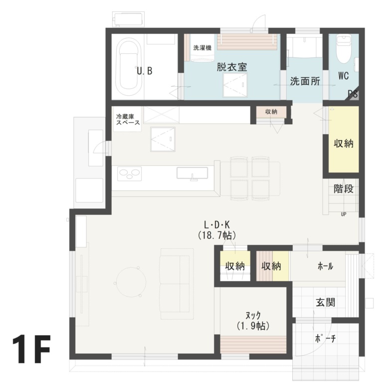 1階 間取り図