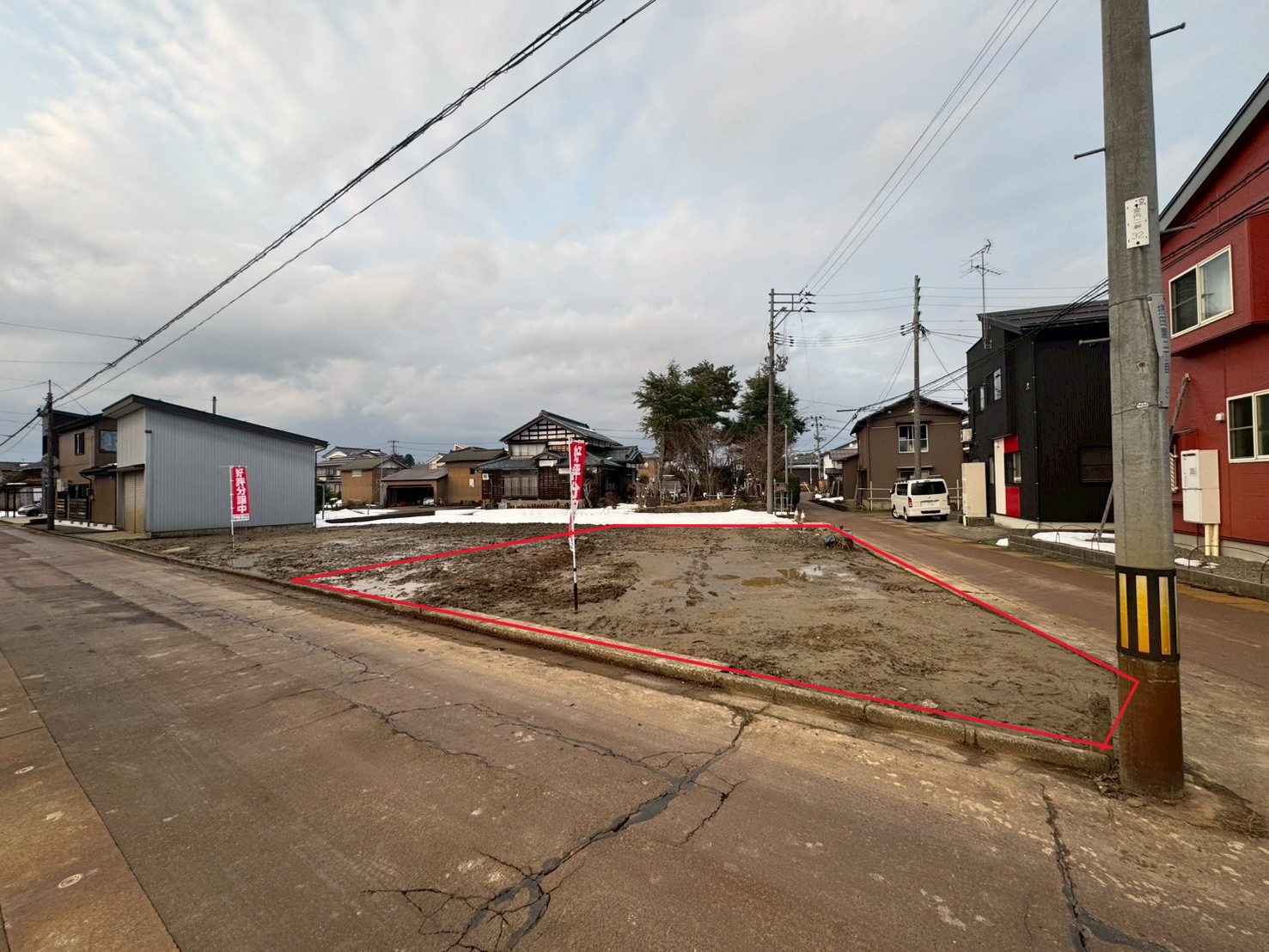現地土地画像（敷地範囲）

※2026年1月撮影
