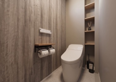 内観完成イメージ（１Ｆトイレ）

ホテルライクなトイレ空間。